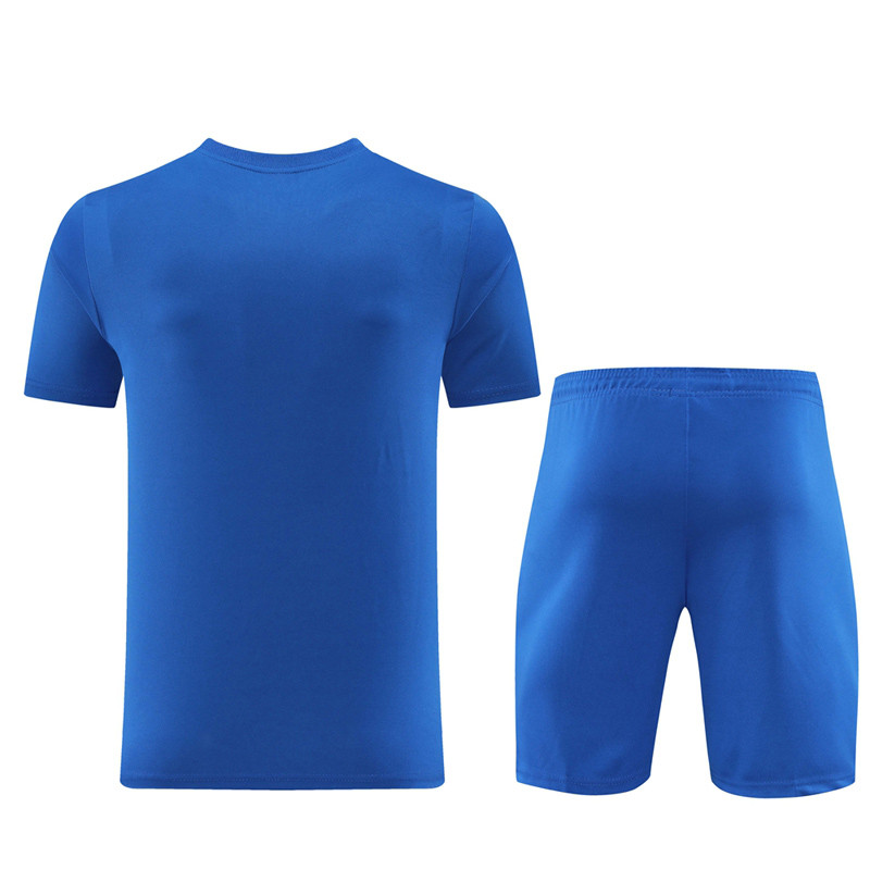 2024 NK Fancy Blue Training Short Suit #ND06