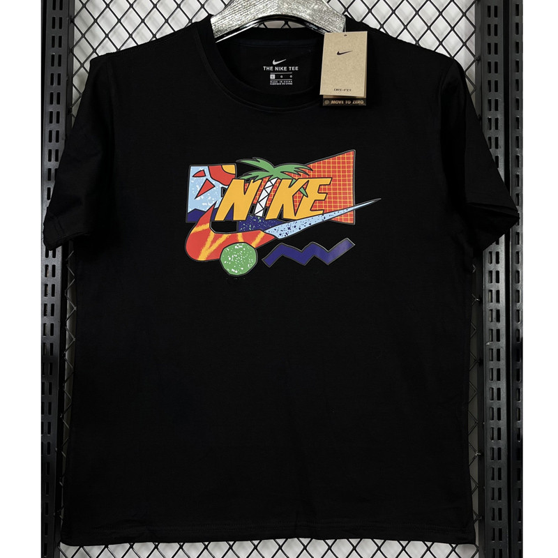 T237 NK Black High Quality Casual T-Shirt