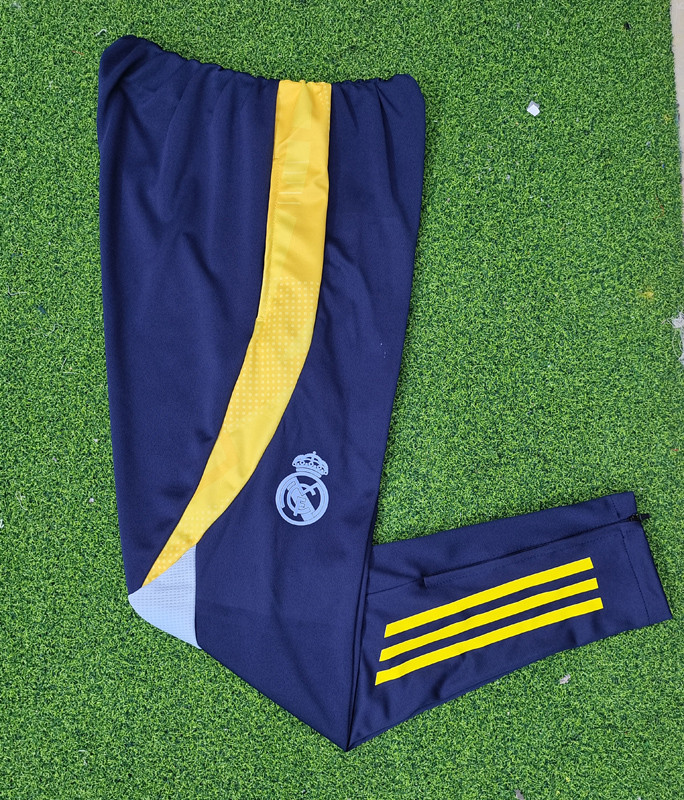 24-25   Real Madrid Royal blue Training Long Pants (Have Pocket)