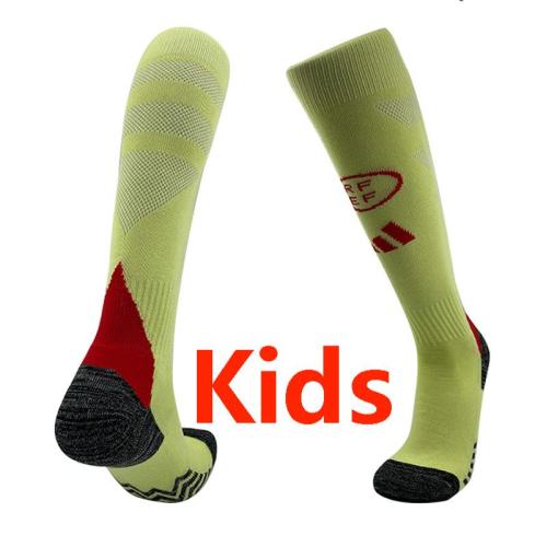 24-25 Spain Away Yellow Kids Socks