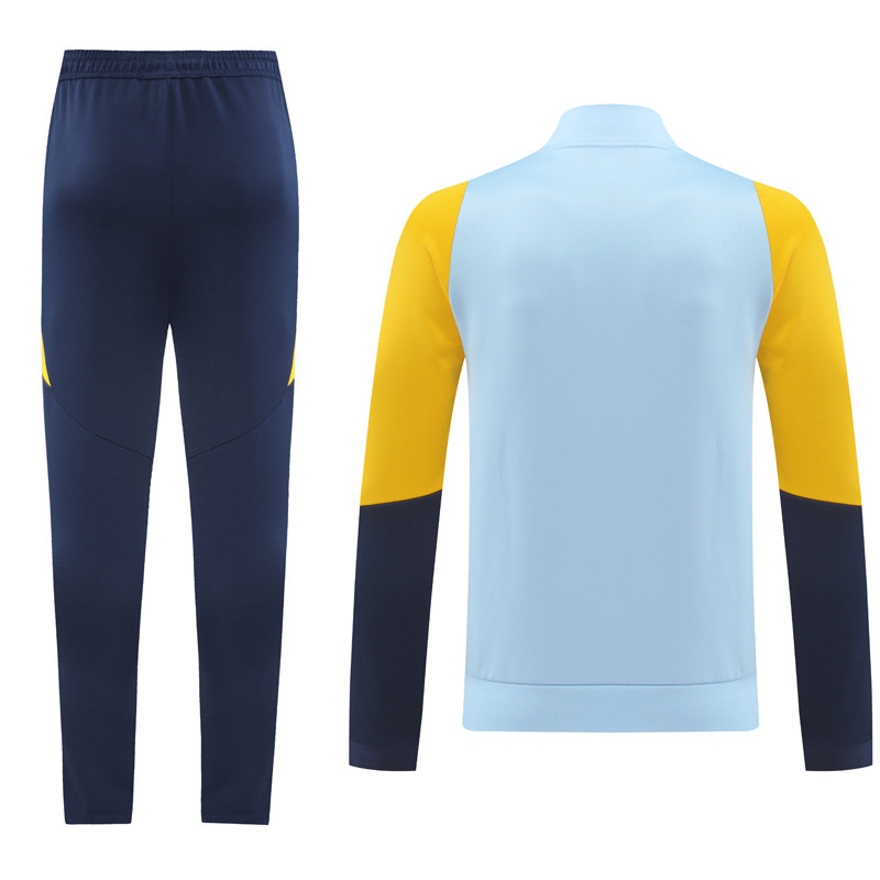 24-25  Real Madrid  Light blue Jacket Tracksuit suit