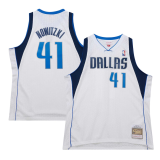 Mens Dallas Mavericks Mitchell & Ness 2008-09 Hardwood Classics Jersey - White