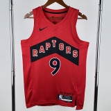 22-23 Raptors BARRETT #9 Red Top Quality Hot Pressing NBA Jersey