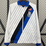 24-25 Porto Blue & White Double Sided Windbreaker