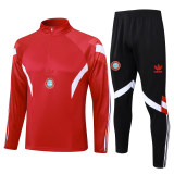 Mens Bayern Munich Training Suit Red 2024/25