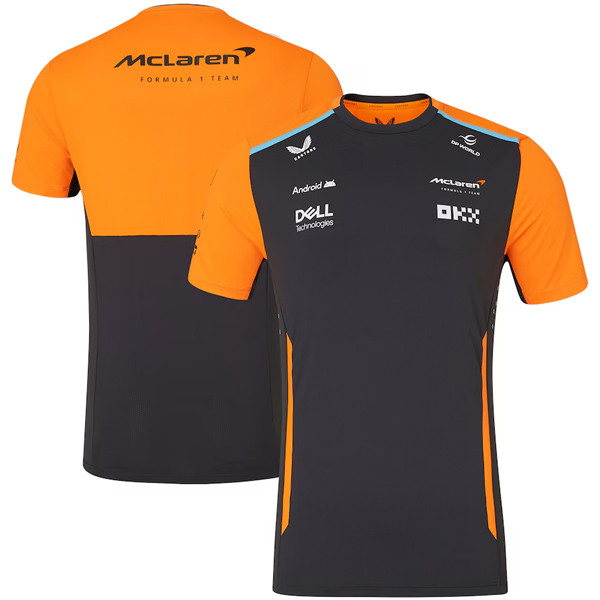 2024 McLaren Black T-Shirts Racing Suit