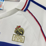 1998 France Away Retro Soccer Jersey
