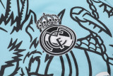 23-24 Real Madrid  Green Red Half Pull Special Edition
