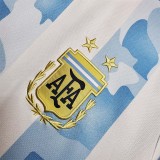 2020-2021 Argentina Home Retro Soccer Jersey