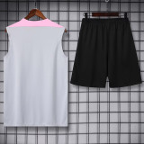 24-25 PSG Grey Vest Short traning suit