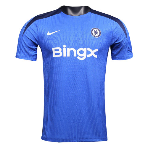 Mens Chelsea Blue Pre-Match Authentic Jersey 2024/25 - Match