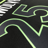 22-23 TIMBERWOLVES ROSE #25 Black Top Quality Hot Pressing NBA Jersey (Trapeze Edition)