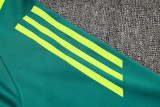 24-25 Algeria Dark green Half Pull Tracksuit
