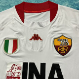 2001-2002 Roma Away Retro Soccer Jersey