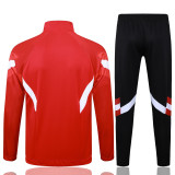 Mens Bayern Munich Jacket + Pants Training Suit Red 2024/25
