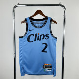 Mens Los Angeles Clippers Nike Blue 2024/25 Swingman Jersey - City Edition