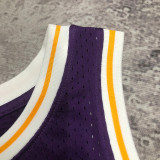 1996-97 LAKERS BRYANT #8 Purple Retro Top Quality Hot Pressing NBA Jersey