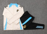 Kids Argentina Jacket + Pants Training Suit Cream 2024