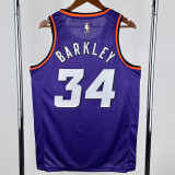 22-23 SUNS BARKLEY #35 Purple Retro Top Quality Hot Pressing NBA Jersey