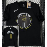 T221 WARRIORS THOMPSON #11 Black High Quality Casual T-Shirt