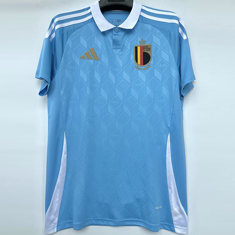 24-25 Belgium Away 1:1 Fans Soccer Jersey