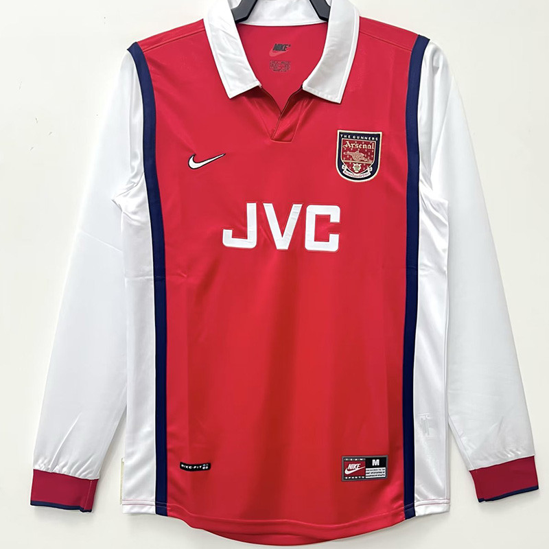 1998-1999 ARS Home Long Sleeve Retro Soccer Jersey