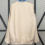24-25 Real Madrid  Blue & khaki Double Sided Windbreaker