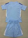 24-25 Nottingham Forest Lake blue GoalKeeper Kids Soccer Jersey