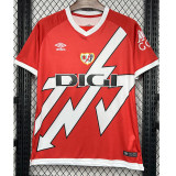 24-25 Rayo Vallecano Away Fans Soccer Jersey