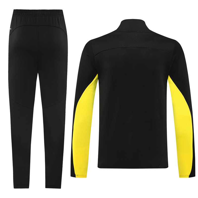 24-25 Dortmund Black Jacket Tracksuit #03