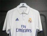 Mens Real Madrid Retro Home Authentic Jersey 2016/17 - Match