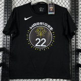 T224 WARRIORS WIGGINS #22 Black High Quality Casual T-Shirt