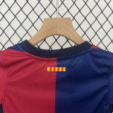 24-25 Barcelona   Home  Kids tracksuit suit