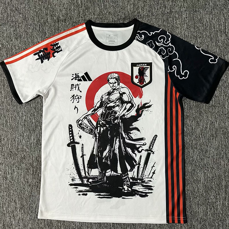 24-25 Japan Black White Special Edition Fans Soccer Jersey
