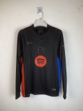 Mens Barcelona Away Jersey Long Sleeve 2024/25