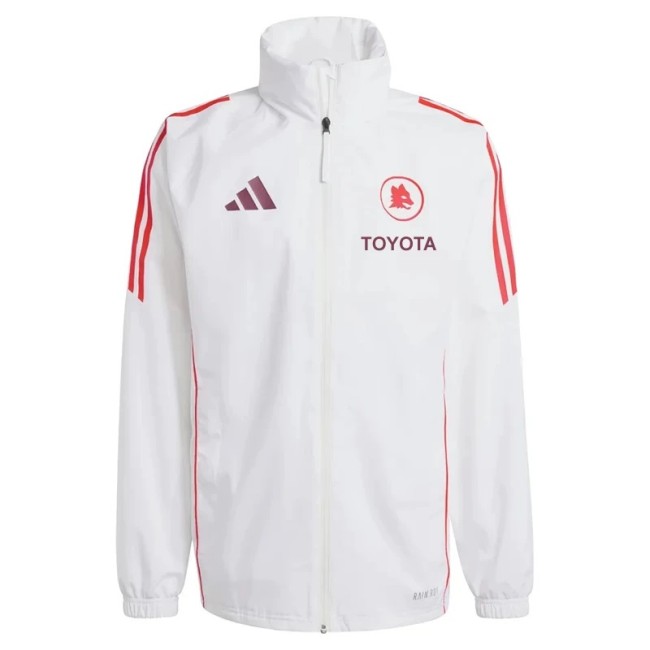 Mens Roma All Weather Windrunner Jacket White 2024/25