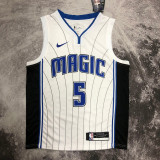 Magic BANCHERO #2 White Top Quality Hot Pressing NBA Jersey