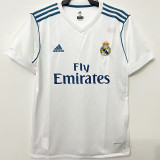 2017-2018 Real Madrid  Home Retro Soccer Jersey