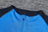 24-25 CHE Fancy blue Half Pull Tracksuit