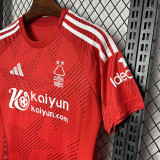 24-25 Nottingham Forest Home Fans Soccer Jersey