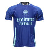 Mens Arsenal Pre-Match Blue Authentic Jersey 2024/25 - Match
