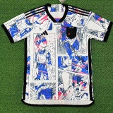 22-23 Japan Anime Edition White Fans Soccer Jersey