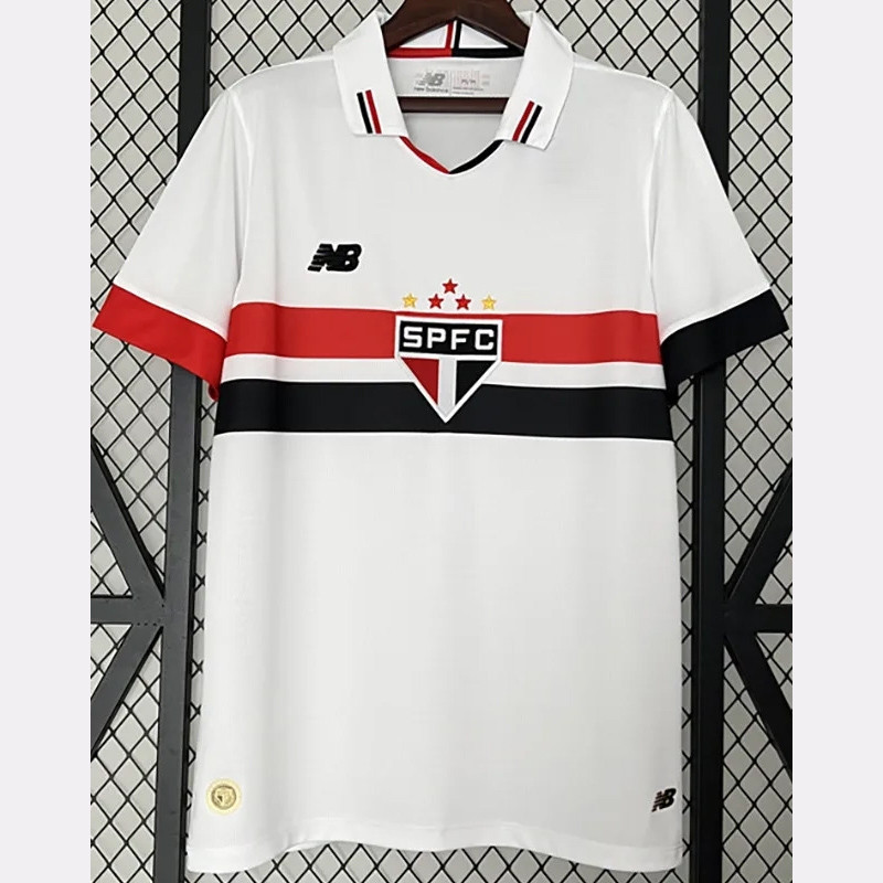 24-25 Sao Paulo Home Fans Soccer Jersey