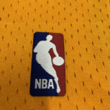 2009 LAKERS BRYANT #24 Yellow Retro Top Quality Hot Pressing NBA Jersey