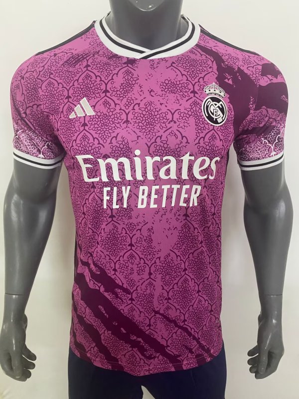 Mens Real Madrid Special Edition Fuchsia Jersey 2024/25
