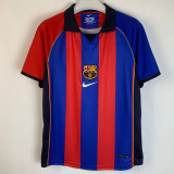 2001-2002 Mens Barcelona Home Retro Soccer Jersey