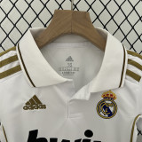 2011-2012 Real Madrid Home Kids Retro Soccer Jersey