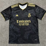 2023 Real Madrid Black Special Edition Fans Training Shirts