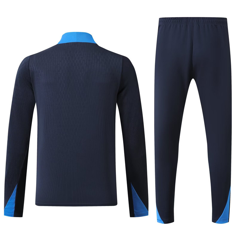 24-25 CHE Dark blue Half Pull Tracksuit