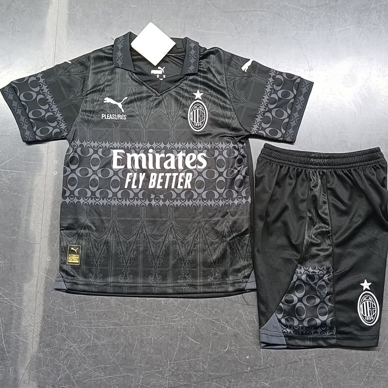 23-24 ACM Black Joint Edition Kids Soccer Jersey